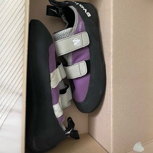 Evolv climbing shoes